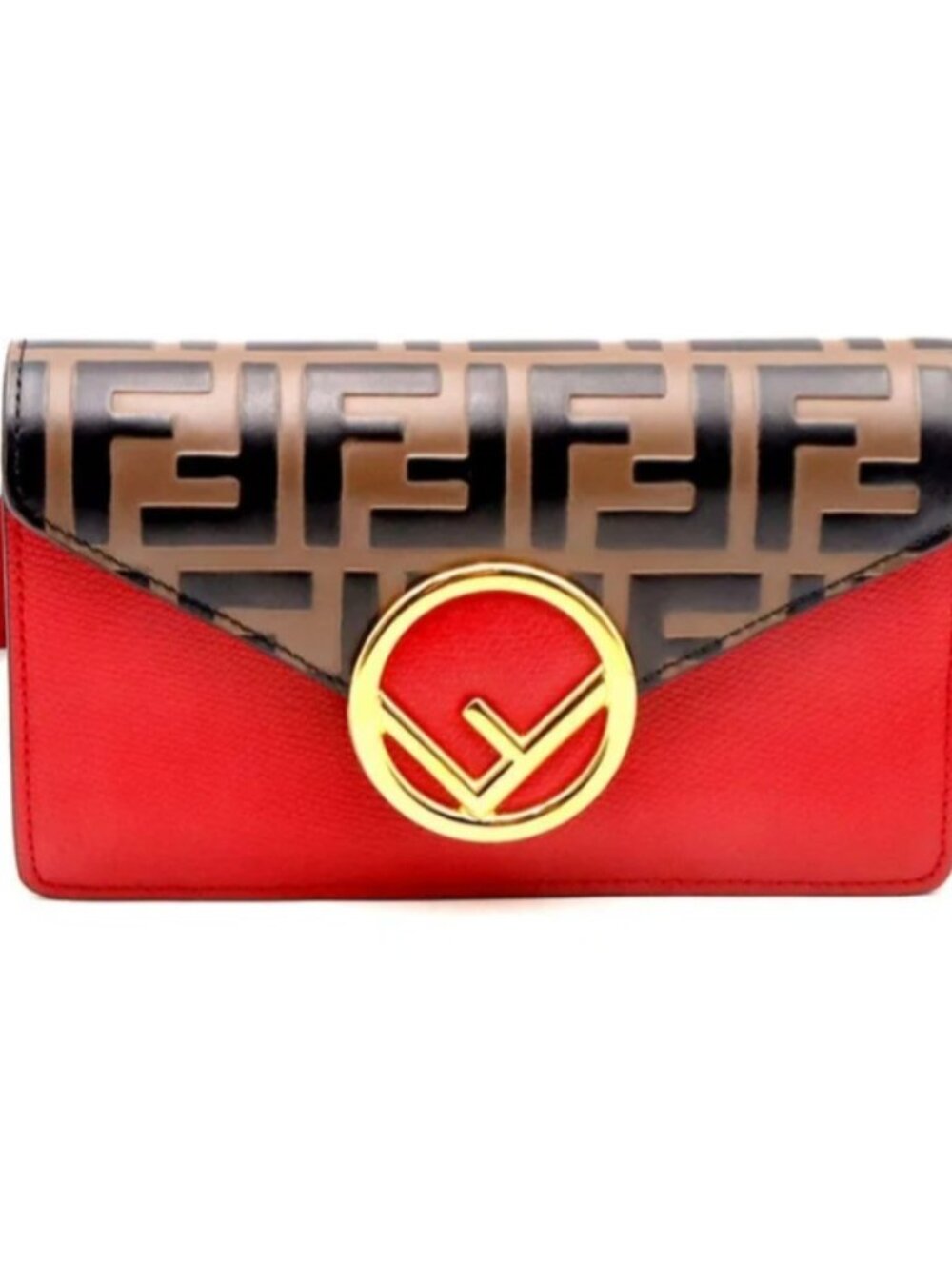 Fendi Vitello Bi-Color Belt Bag